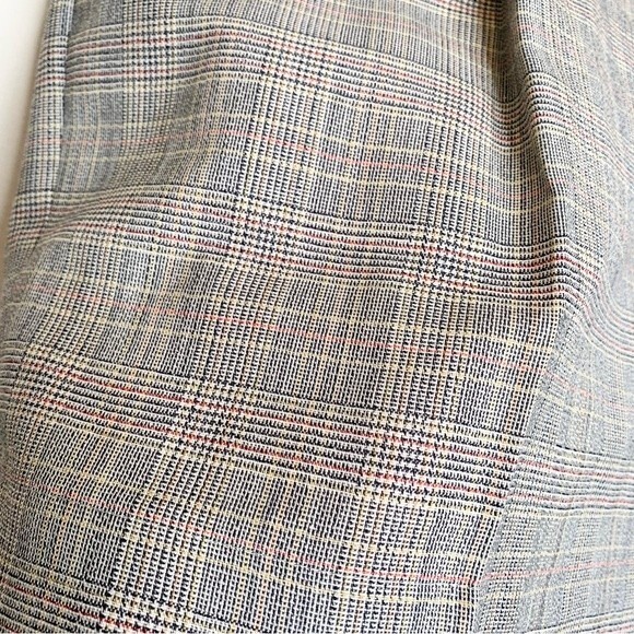 Vintage Fairway & Greene Italian Wool Plaid Modest High Waisted Golf Shorts - Picture 8 of 10